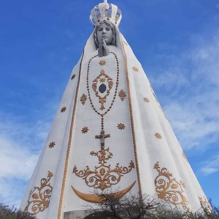 Virgin of the Valley statue in Catamarca, Argentina