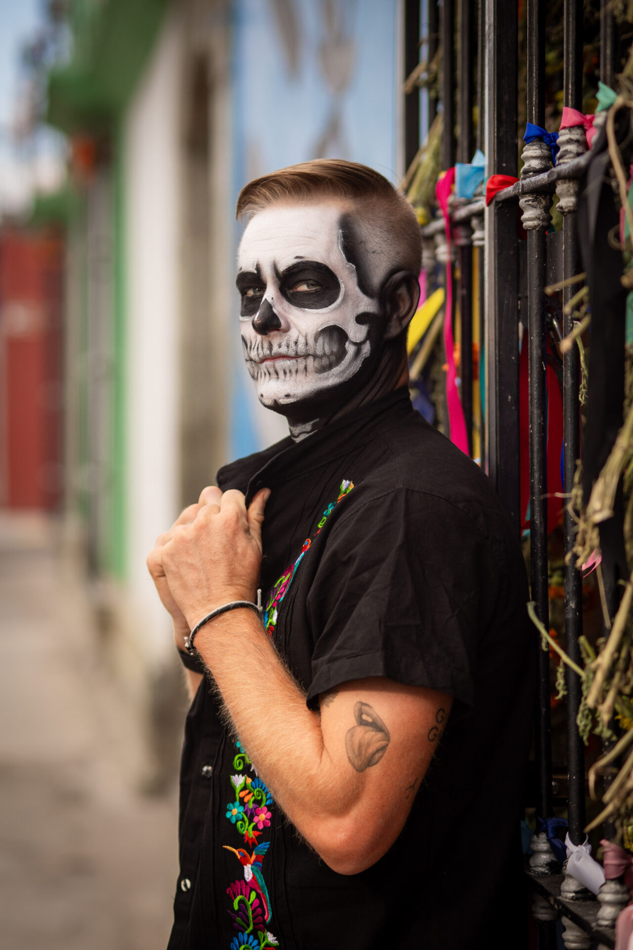 Traditional Catrina Makeup 3