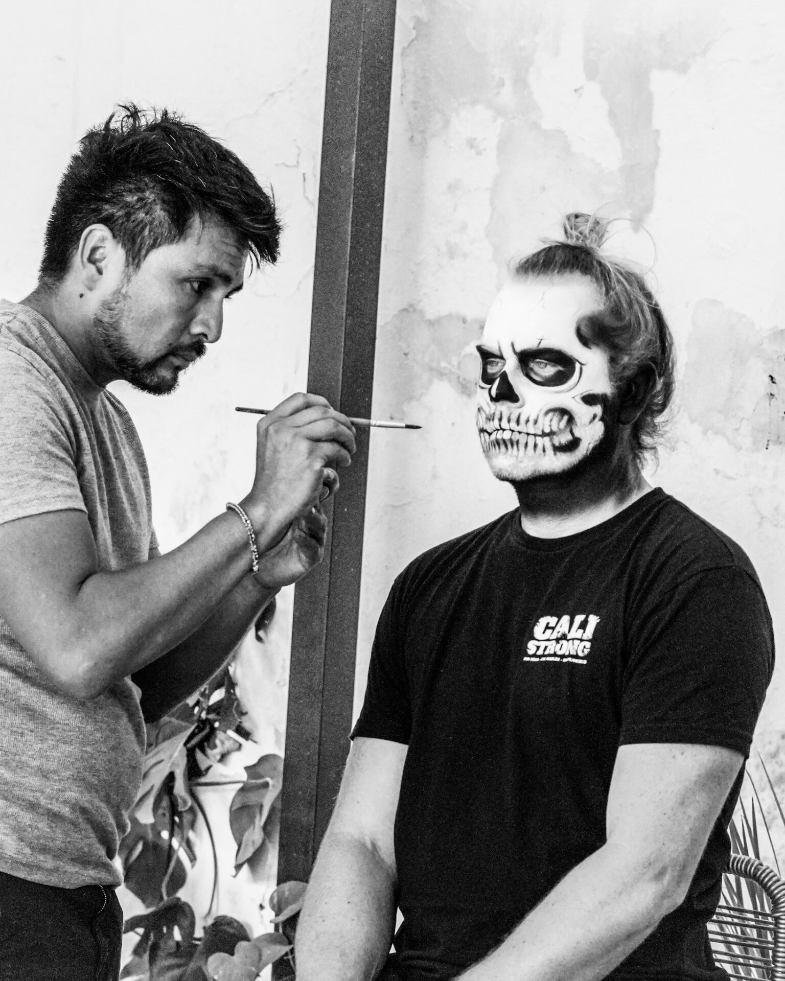 Traditional Catrina makeup appointment in Mexico City