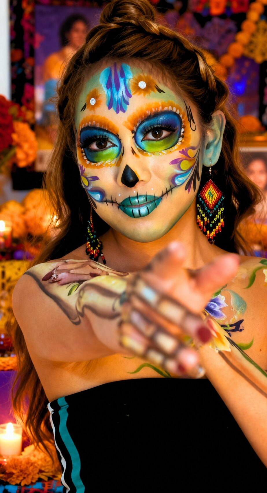 Ruth artistic makeup look 3